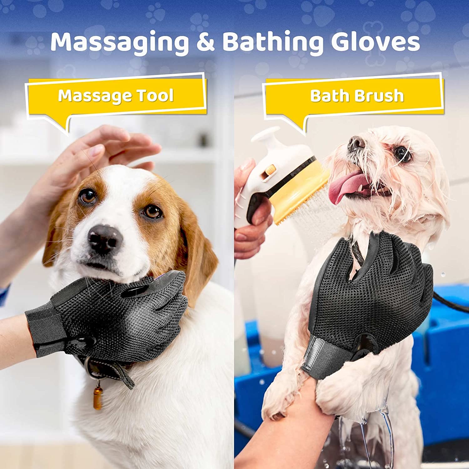 PetCareGlove - Gant Toilettage Efficace Animaux