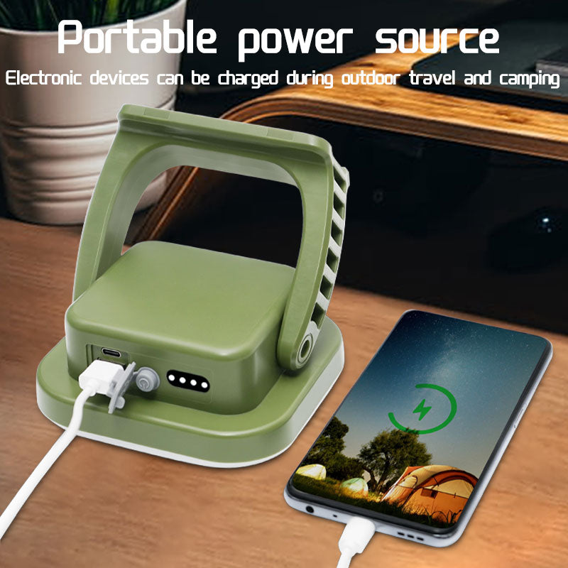 PowerGlow - Lampe Camping LED Rechargeable Aimantée