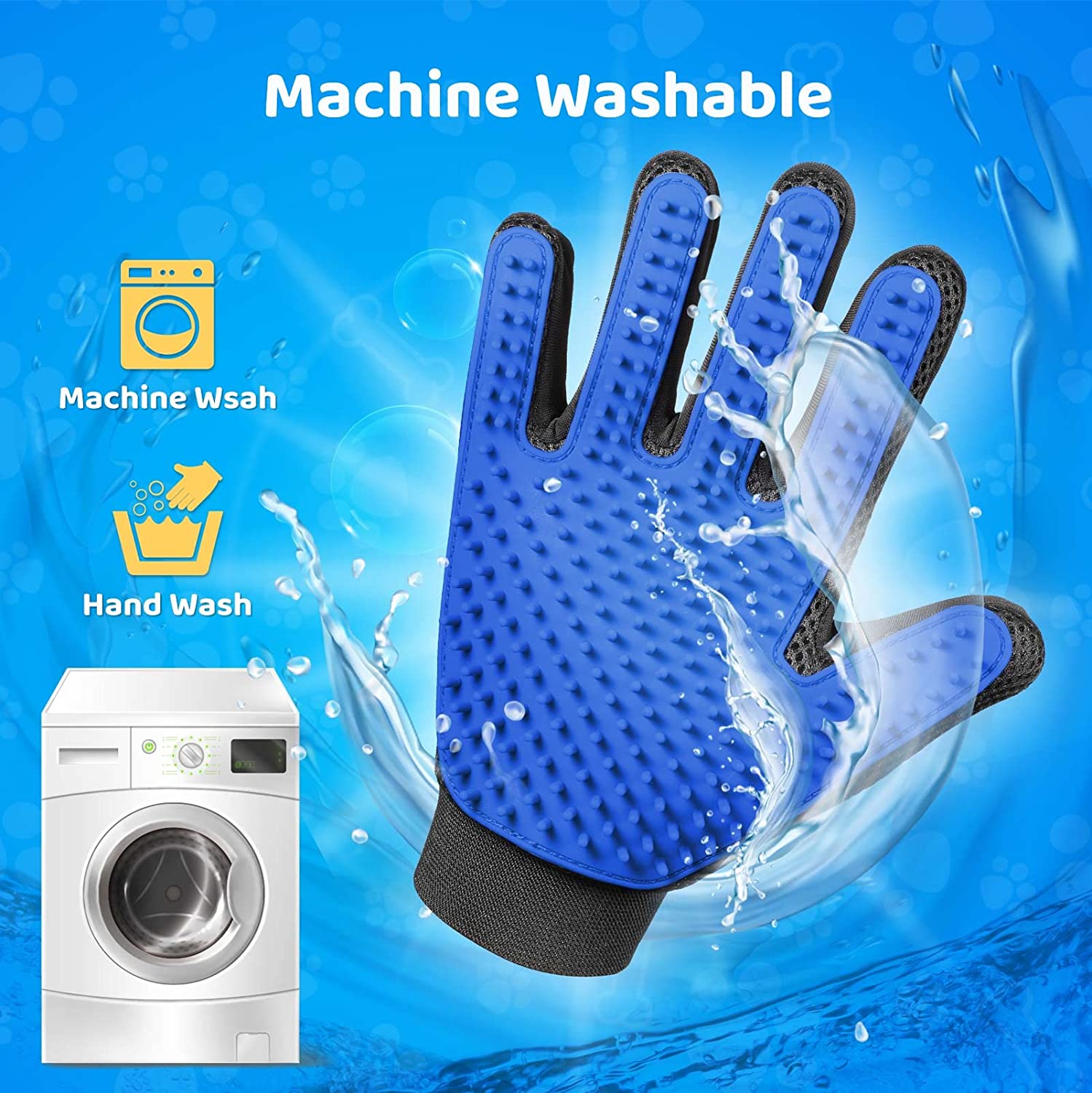 PetCareGlove - Gant Toilettage Efficace Animaux
