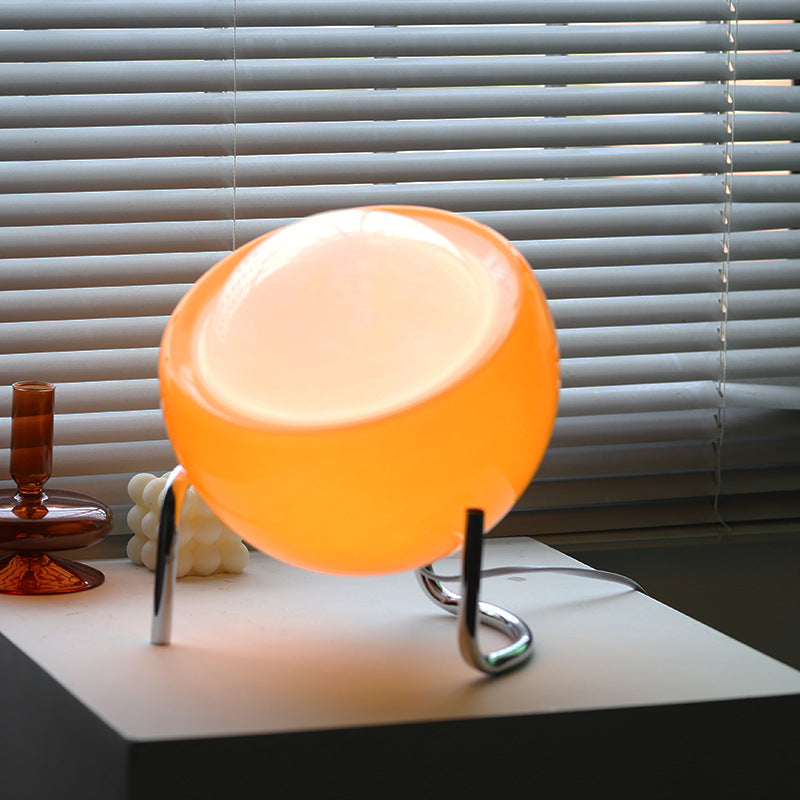 RetroGlow - Lampe de Table Verre Scandinave Ambiance