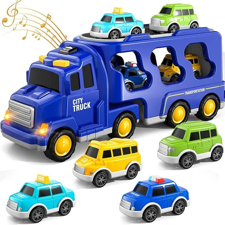 CityBuilder Set – Camions Jouets Lumière & Son