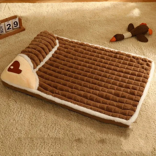 LuxePlush - Tapis Chien Chaud Petites et Moyennes Races