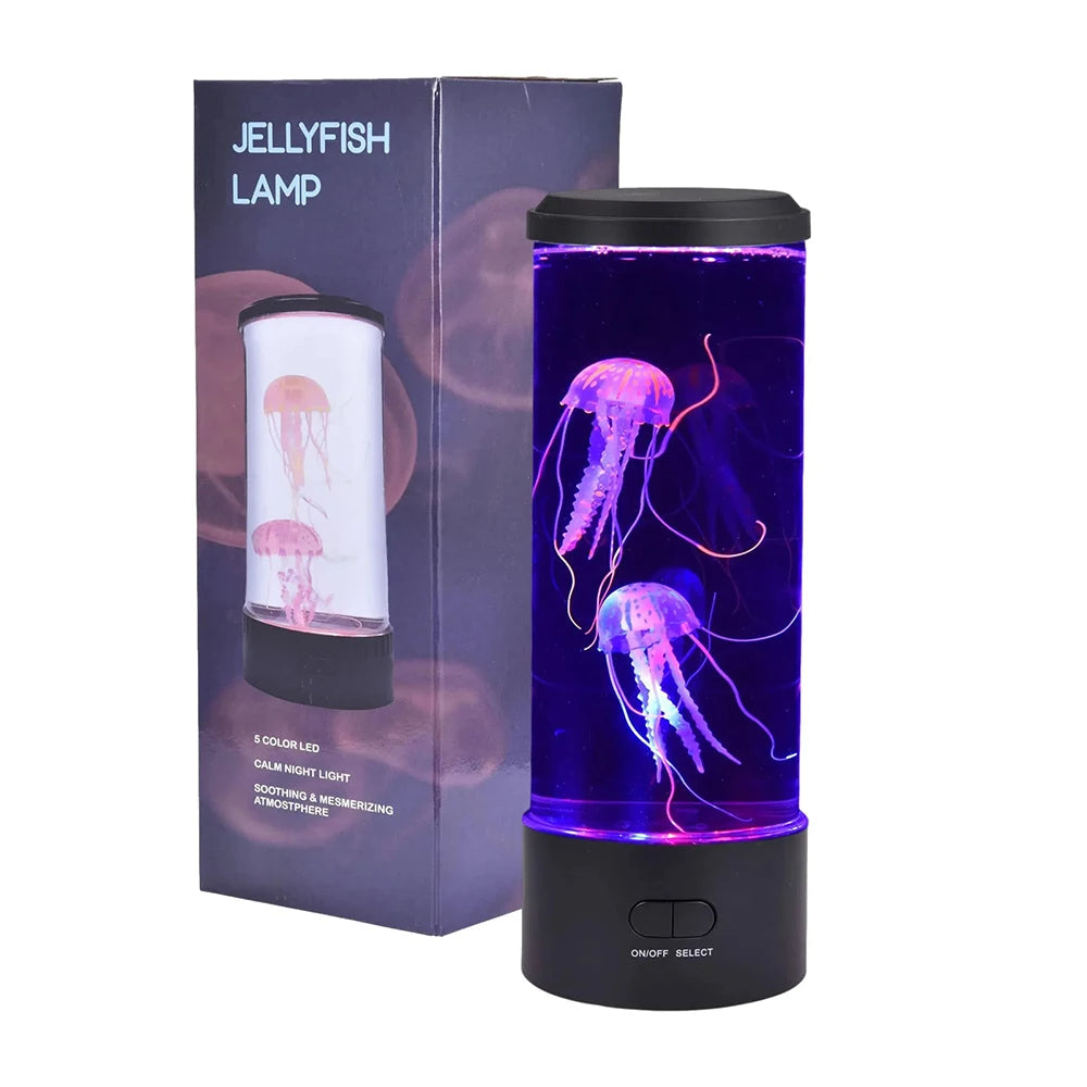 Jellyfish Lamp - Lampe meduse apaisante pour une ambiance sereine