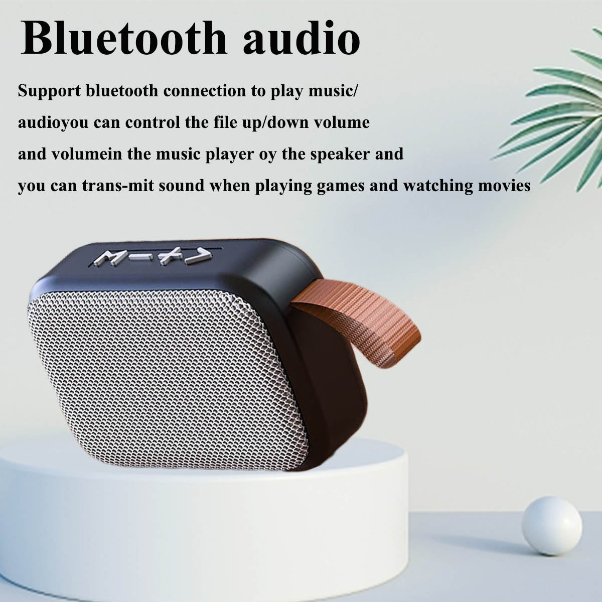 SoundWave - Enceinte Bluetooth Portable 3D