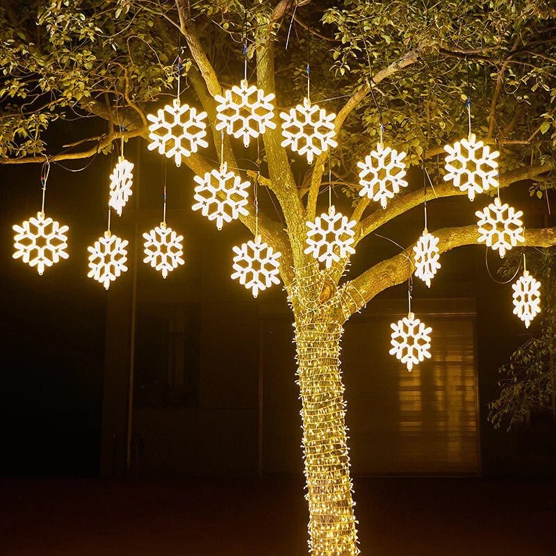 SterrenLicht - Guirlande Lumineuse LED Flocon de Neige pour Fêtes