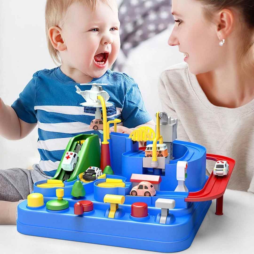 RescueTrack Adventure Set – Jouet Éducatif Bébé