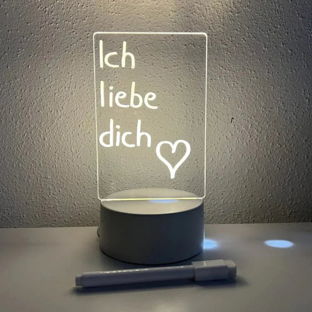 GlowPad - Bloc-notes lumineux magique et créatif