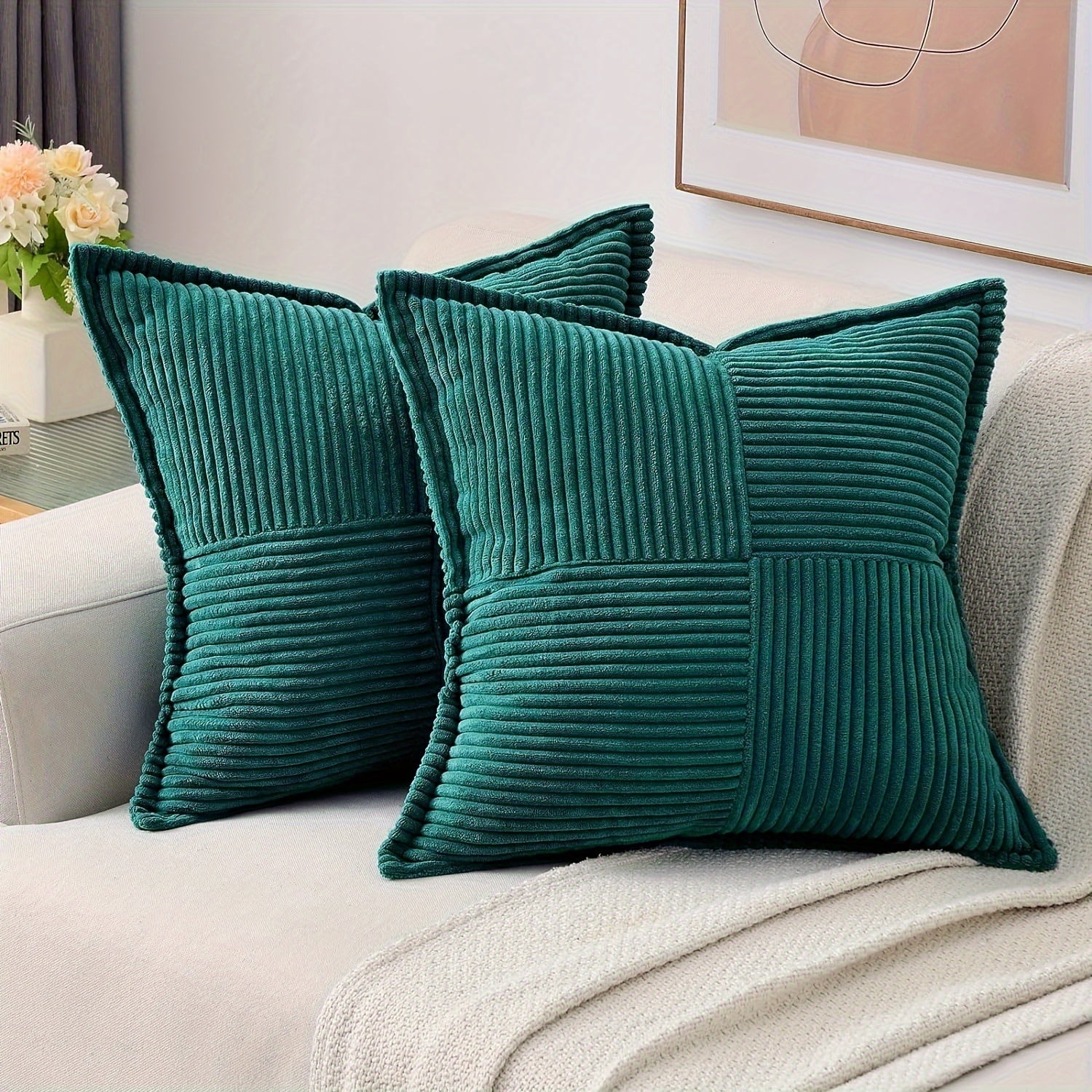 CozyNest - Housse de Coussin Élégante pour Canapé et Chambre