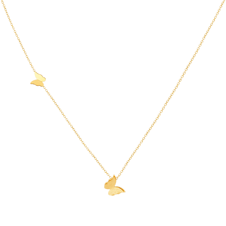 Alara - Collier papillons élégant style printanier