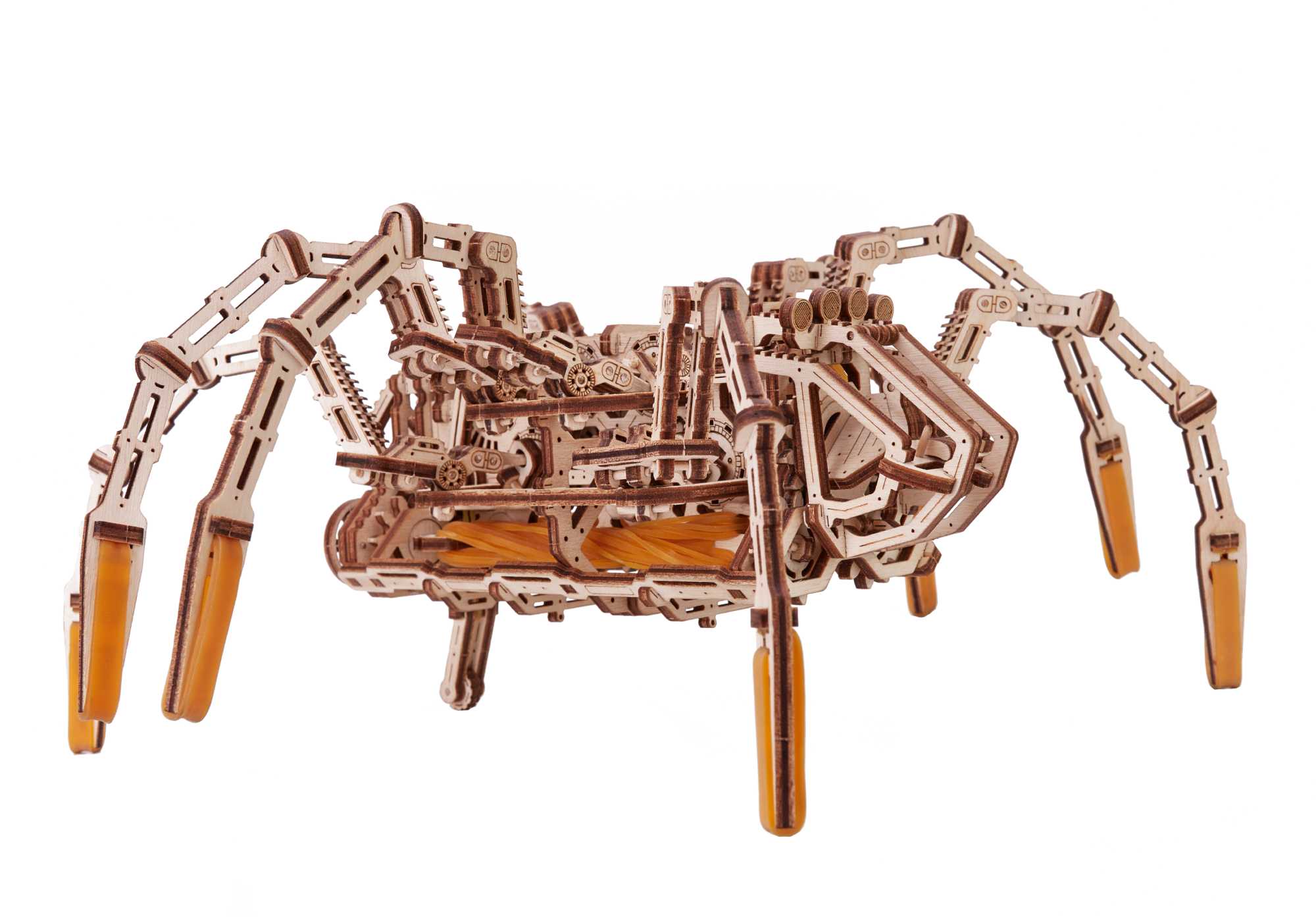 WoodCraft Spider Puzzle – Modèle Mécanique 3D