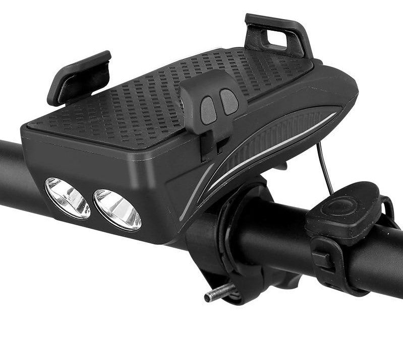 RideGuard - Support Téléphone Vélo 4-en-1 Powerbank