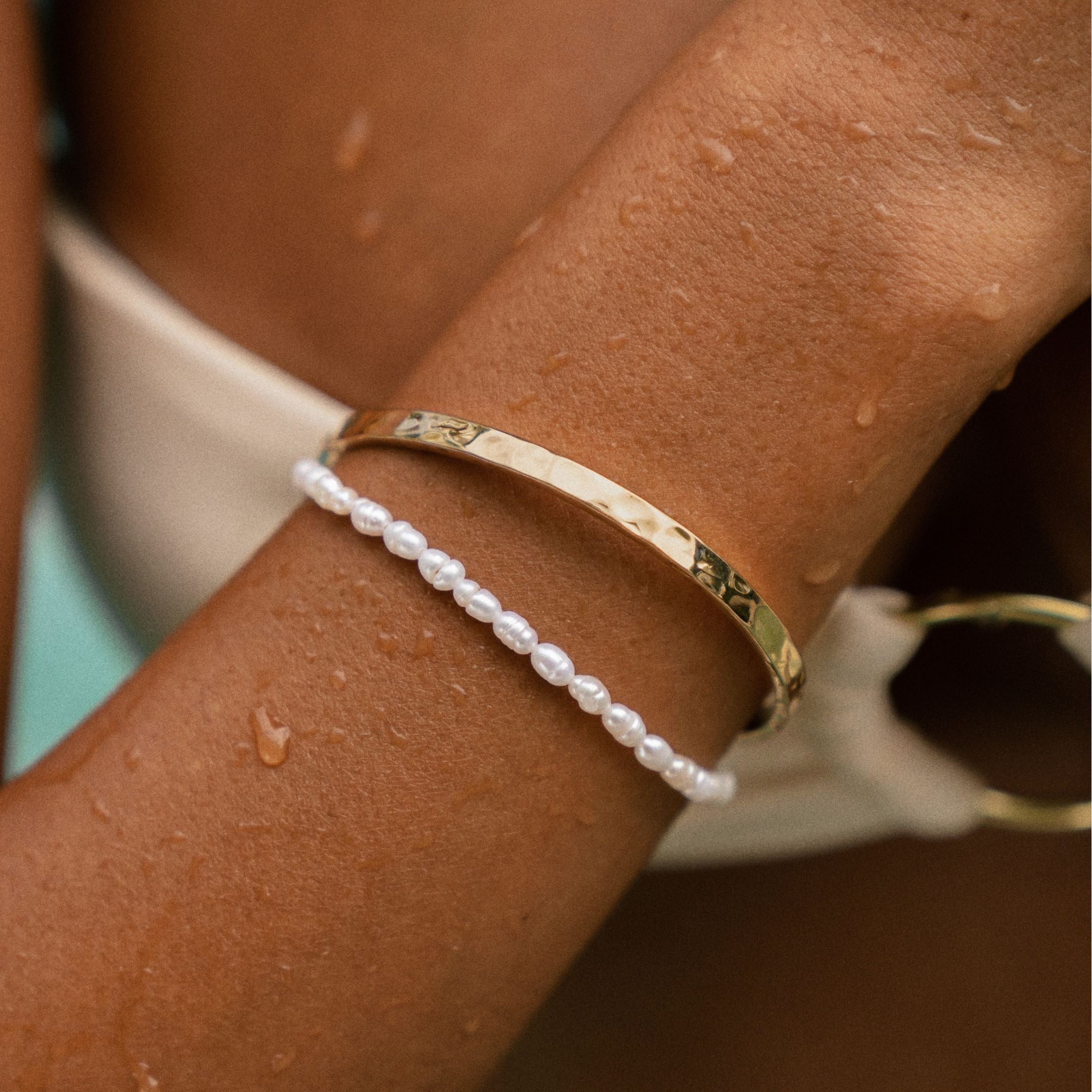 Marina - Bracelet perles d'eau douce élégant