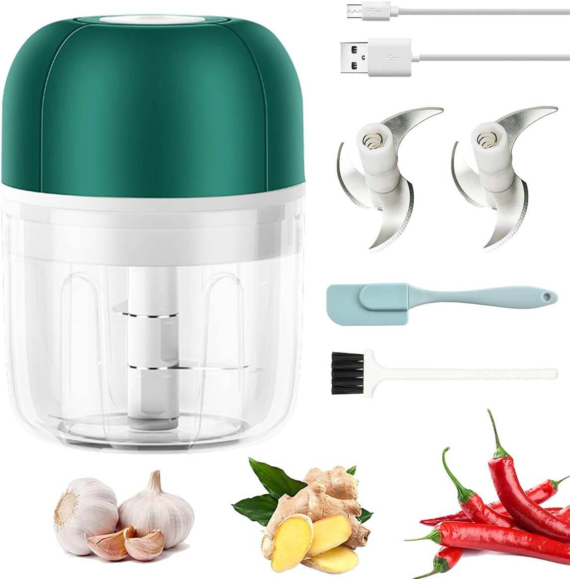 ChopEase - Presse-Ail Électrique Cuisine Rapide
