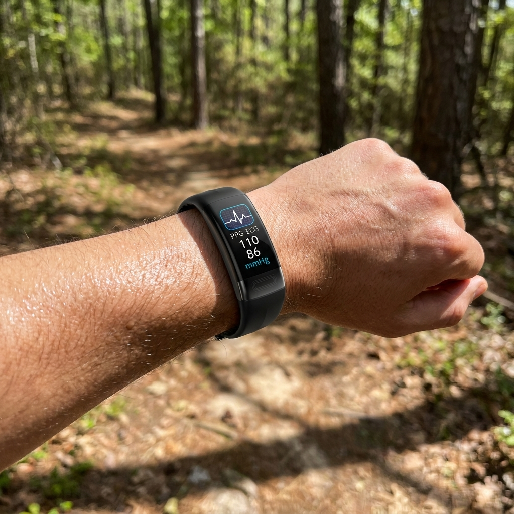 Montre connectee ECG lifestyle