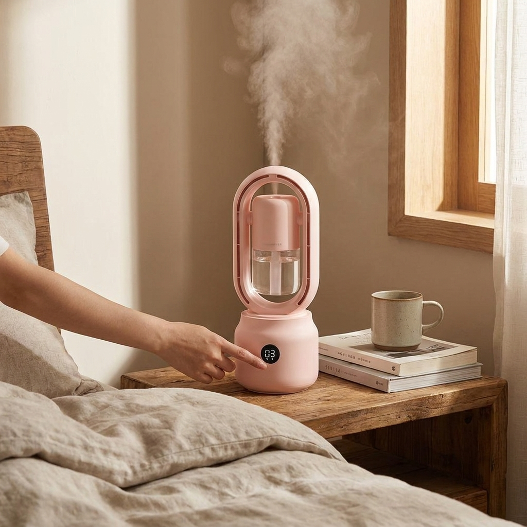 CoolBreeze ventilateur portable lifestyle