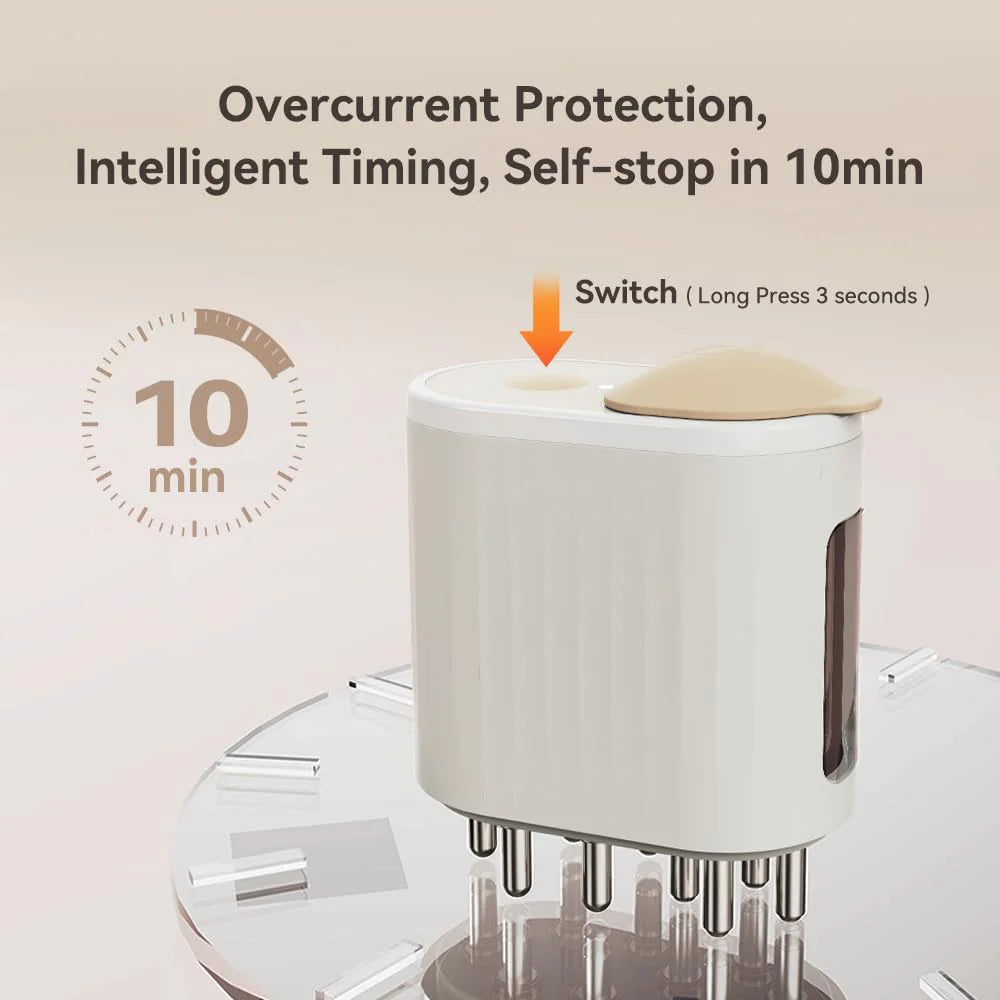 ScalpRevive – Applicateur Huile Cuir Chevelu LED