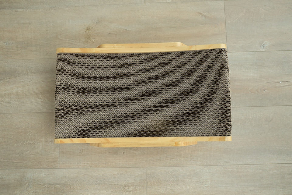 Smatch - Griffoir Chat Design Minimaliste Bois