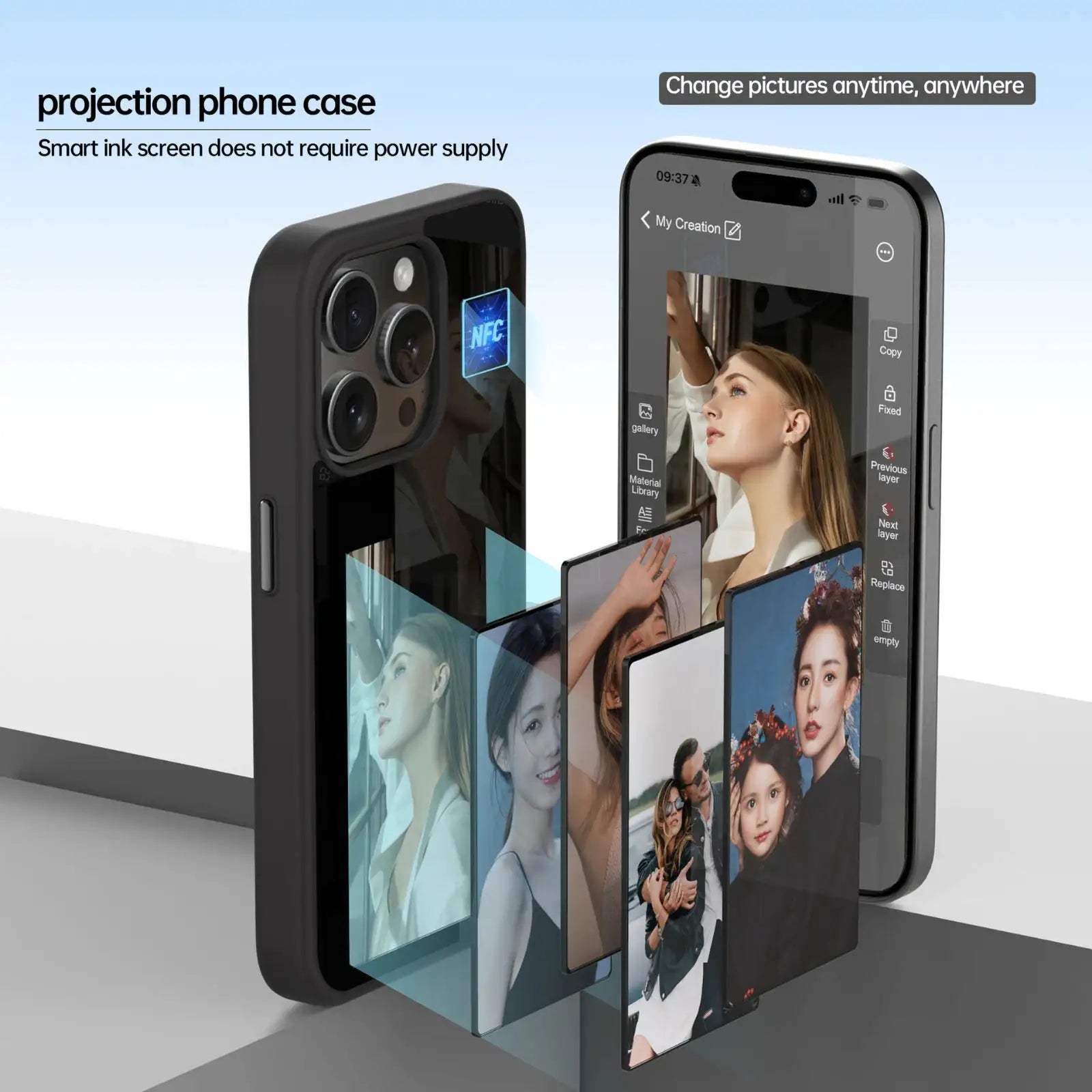 MemoryDisplay Case - Coque Téléphone Personnalisée Photo