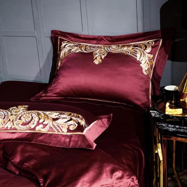 Golden Fier - Housse de couette de luxe en coton égyptien