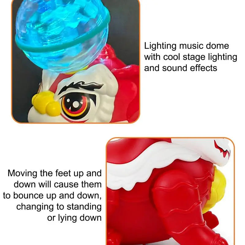 Dancing Lion - Jouet musical et créatif pour enfants