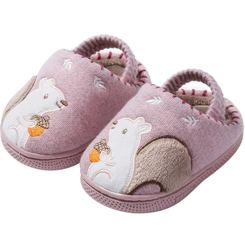 Mini Fashion - Chaussons Antidérapants Douillets pour Enfants