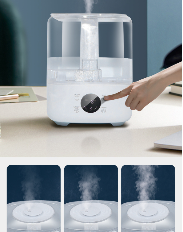 Oasis Breeze - Humidificateur Intelligent Stylé