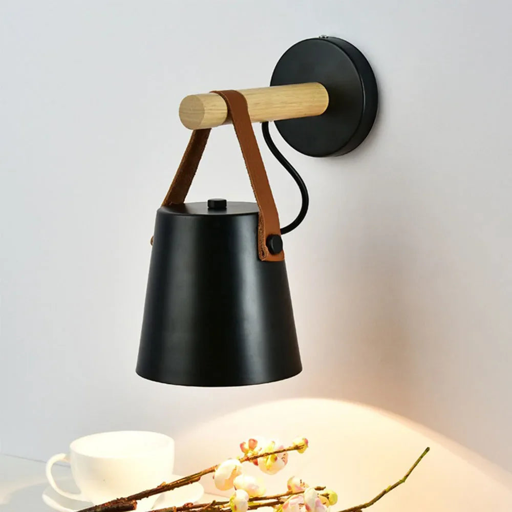 Nordic Light - Suspension scandinave en bois et metal