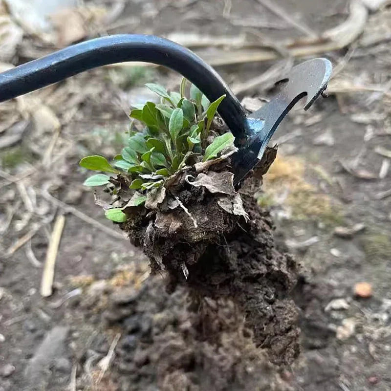 Désherbeur Pro 2-en-1 - Éliminez les mauvaises herbes sans effort