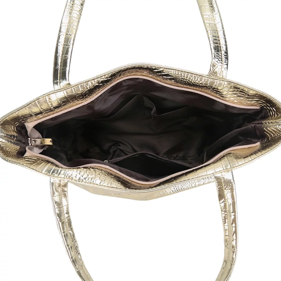 IsabellaBag – Sac Bandoulière Luxe Print Croco
