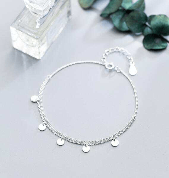 Esmara - Bracelet en argent 925 sterling minimaliste