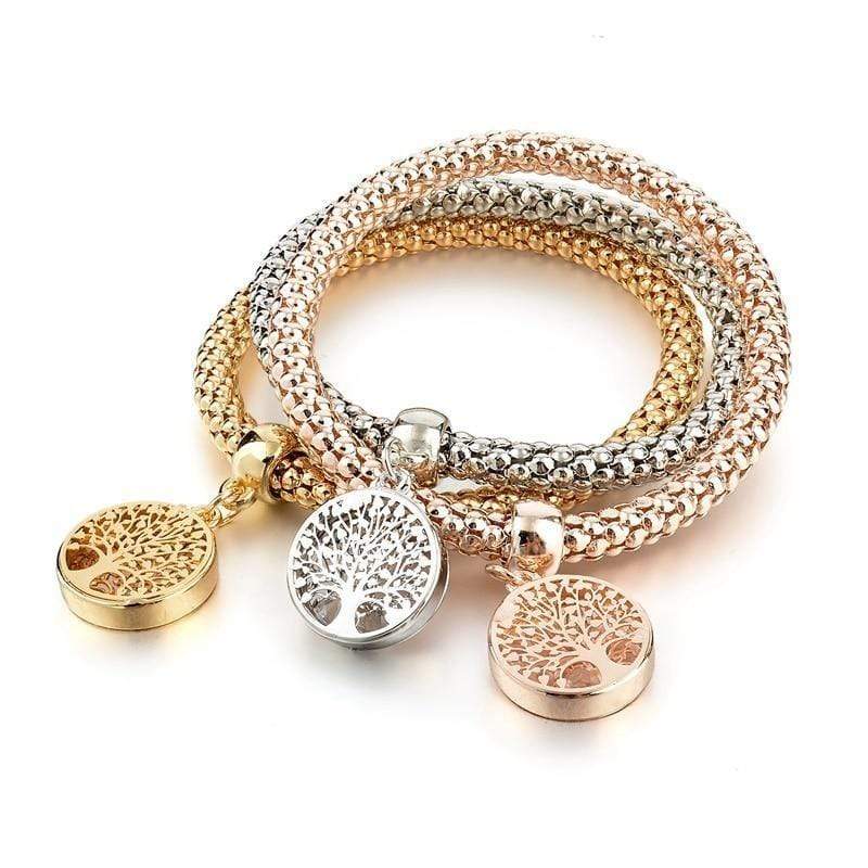Liora - Parure set de 3 bracelets