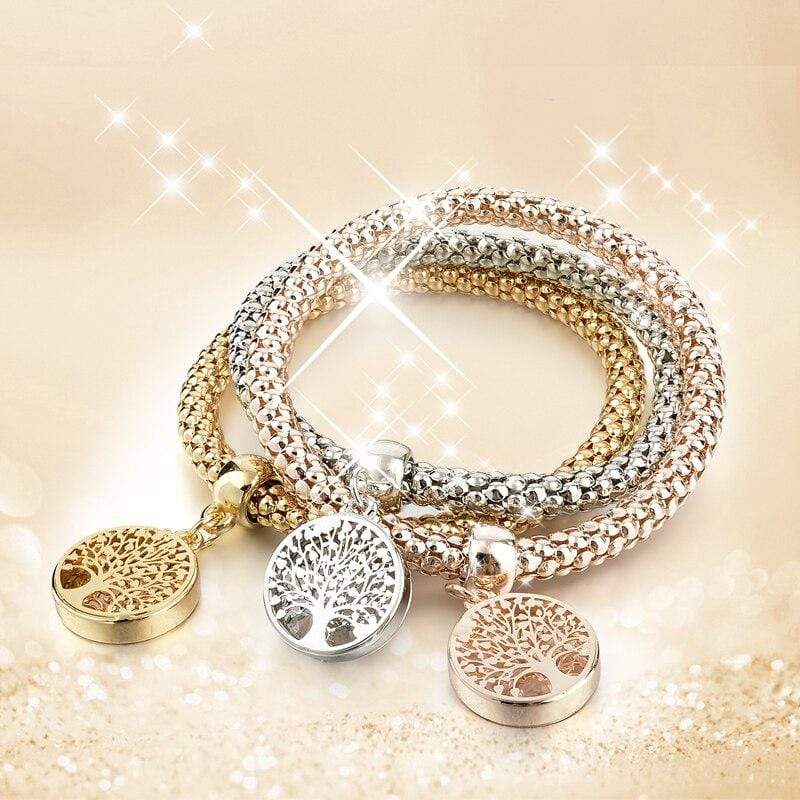 Liora - Parure set de 3 bracelets