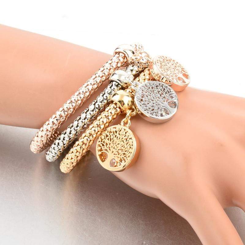 Liora - Parure set de 3 bracelets