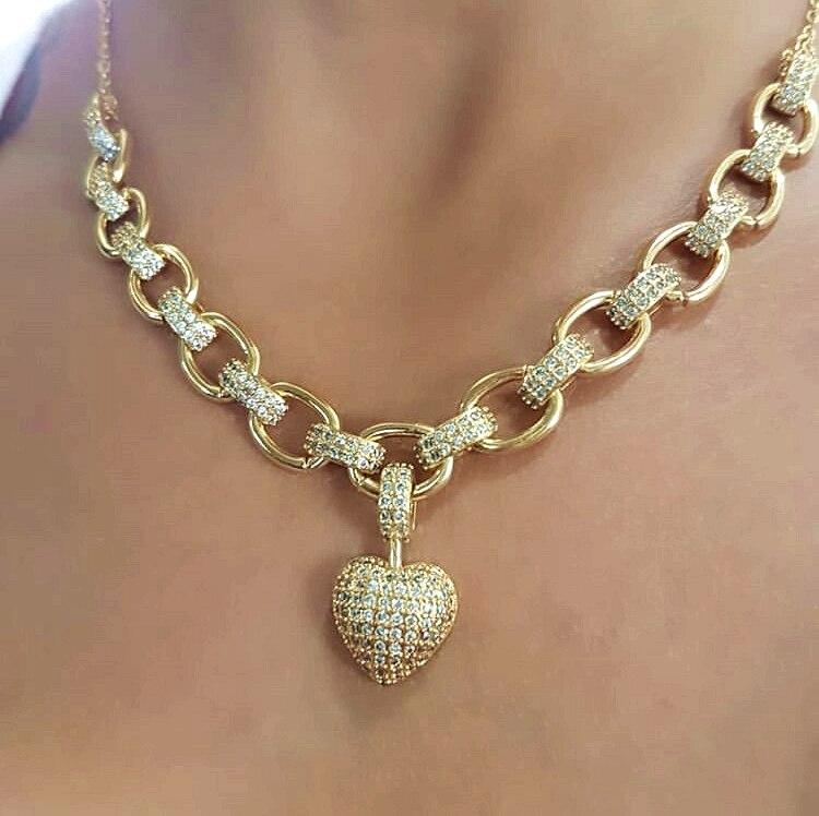 Elisette - Parure de bijoux en zircone pour femme