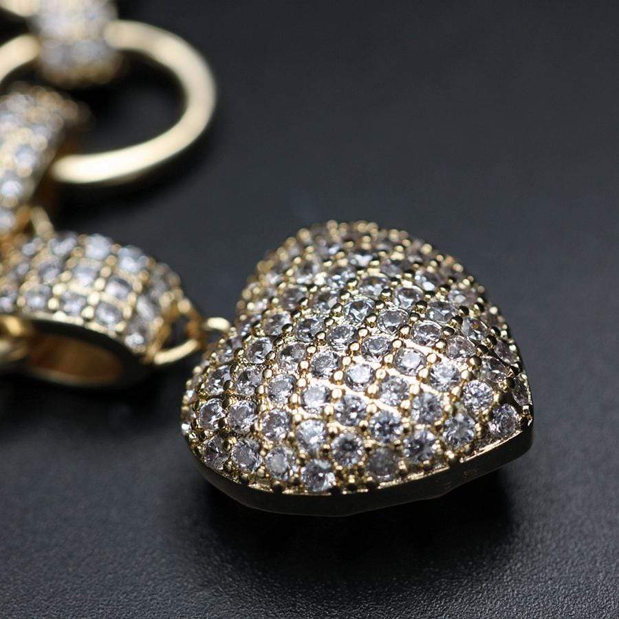 Elisette - Parure de bijoux en zircone pour femme