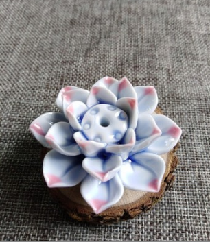 LotusBloom Incense Holder - Accessoire Déco Maison
