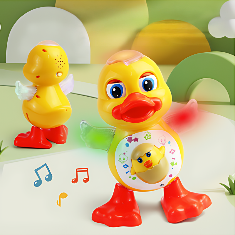 DiscoDuck - Veilleuse LED avec Canard Dansant