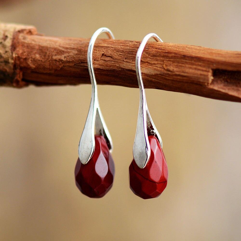 Serenella - Boucles pendantes en pierres naturelles