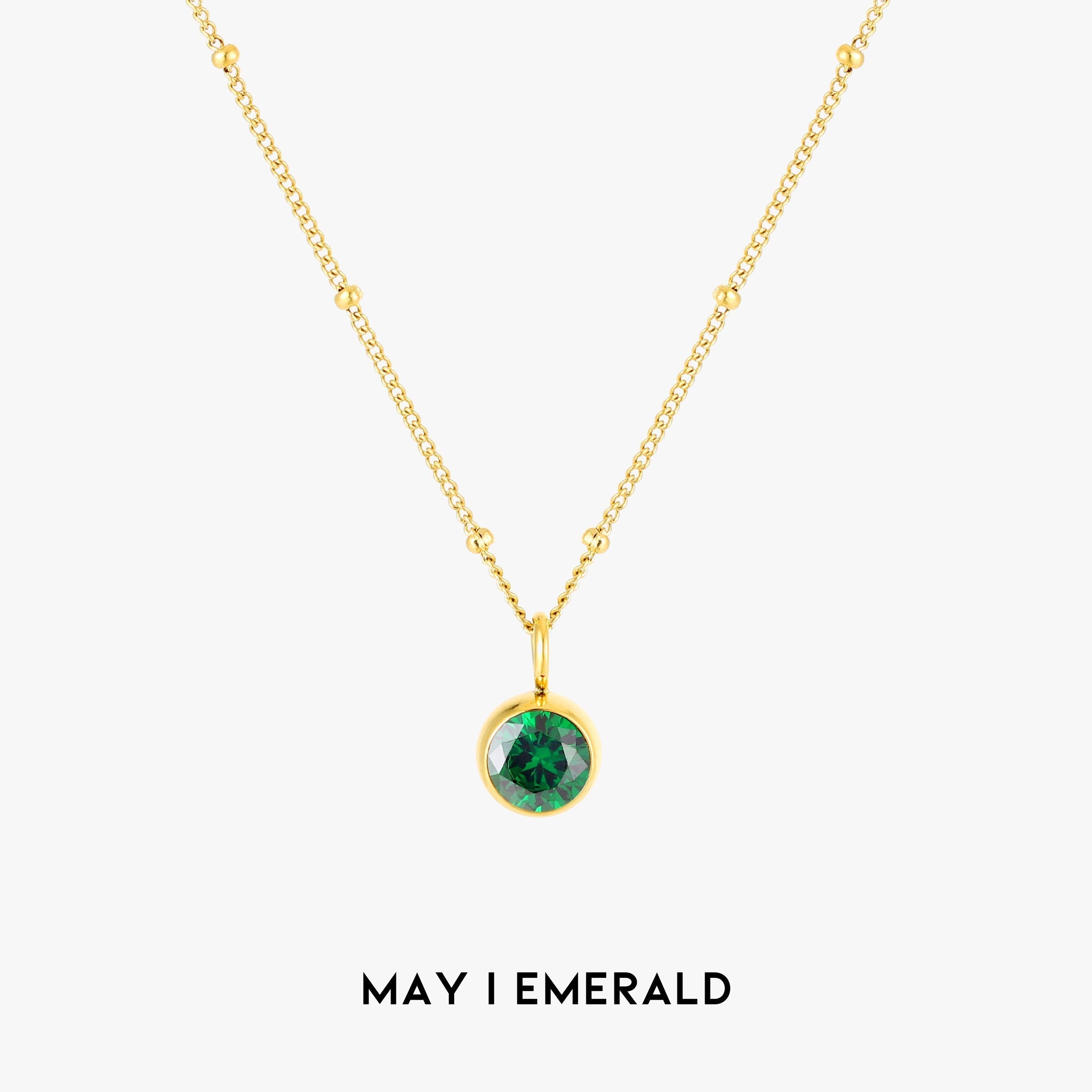 Collier Pierre de Naissance Aurora - 12 Mois