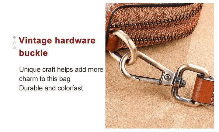 LeatherVibe - Crossbody Cuir Élégante Tendance