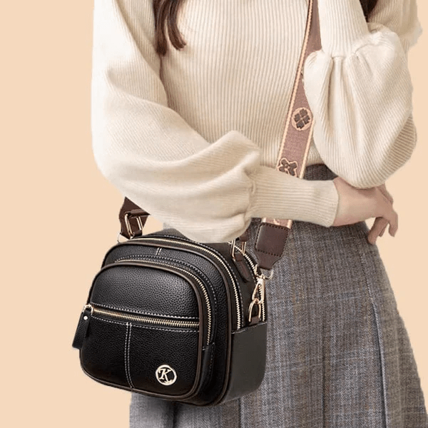 TimelessCharm - Crossbody Cuir Intemporel Quotidien