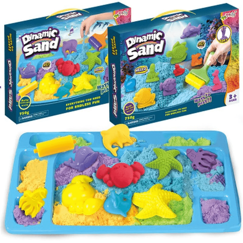 CreativePlay Sand Set – Set de Sable Kinétique Créatif