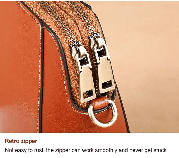 LeatherVibe - Crossbody Cuir Élégante Tendance