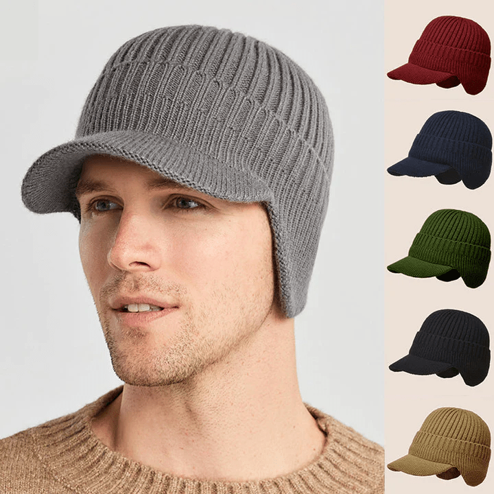 SmartKnit Beanie - Bonnet Isolé avec Cache-Oreilles