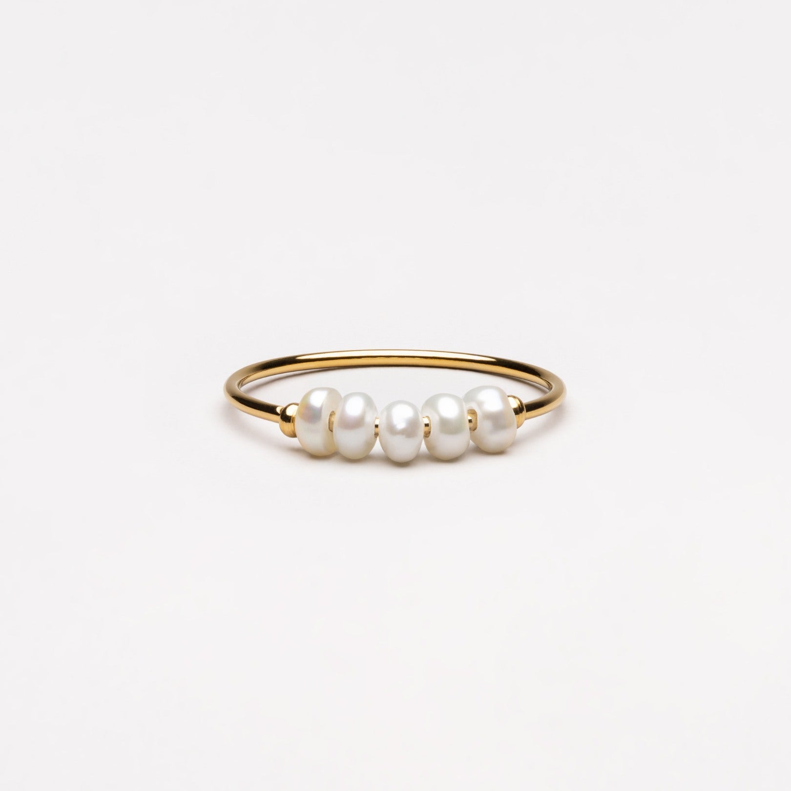 Isolde - Bague mini perles chic