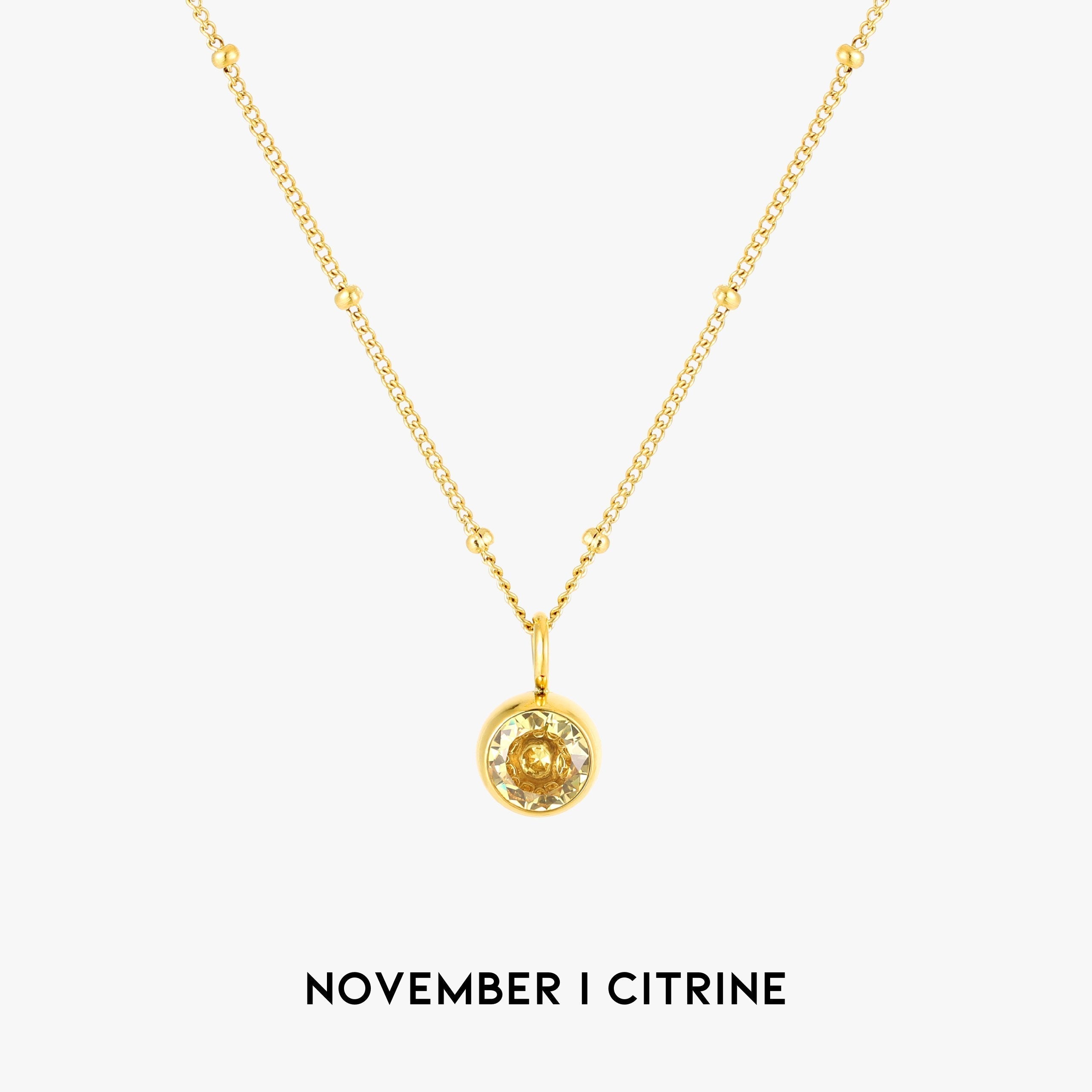 Collier Pierre de Naissance Aurora - 12 Mois