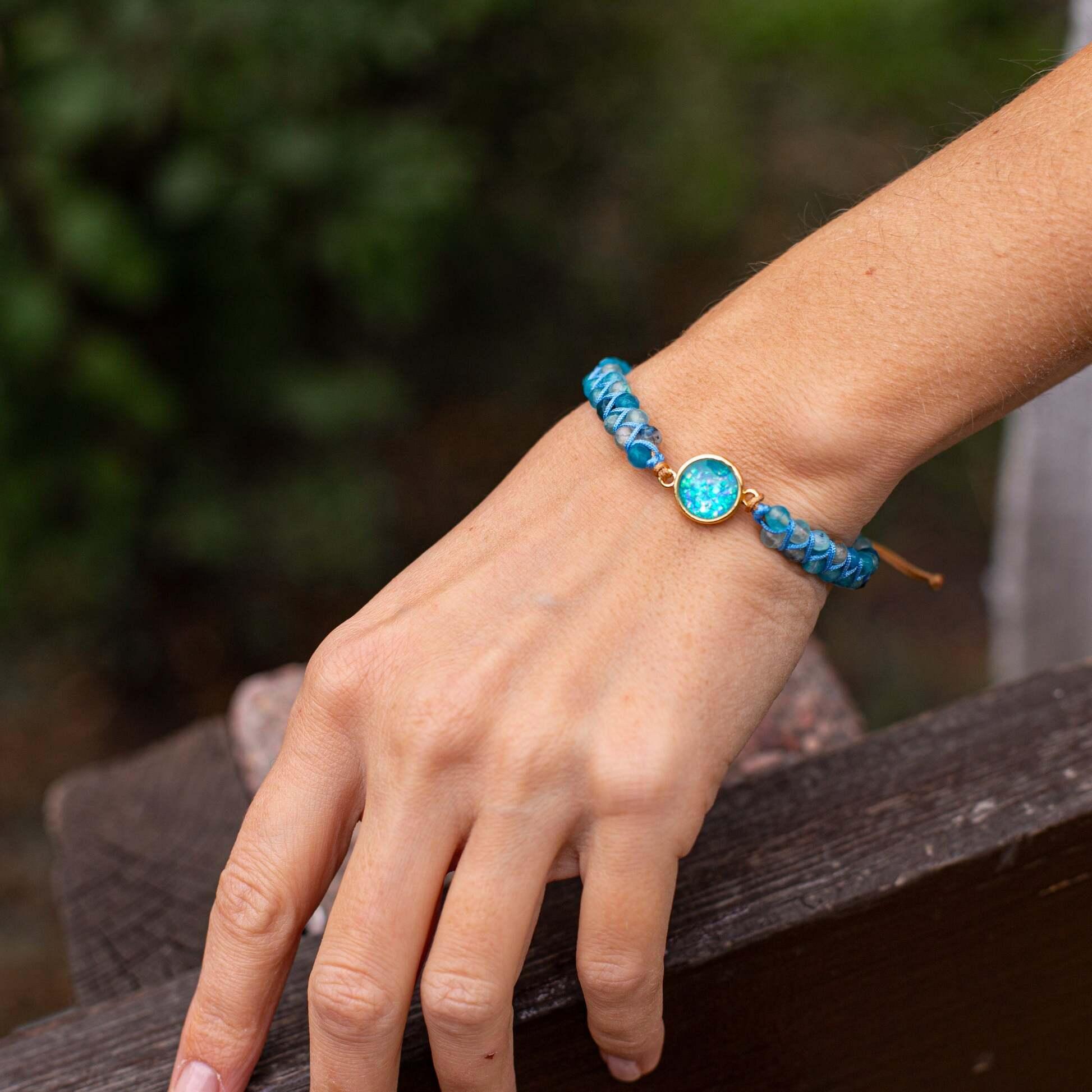 CelinaDream – Bracelet Opale Élégant pour Femmes