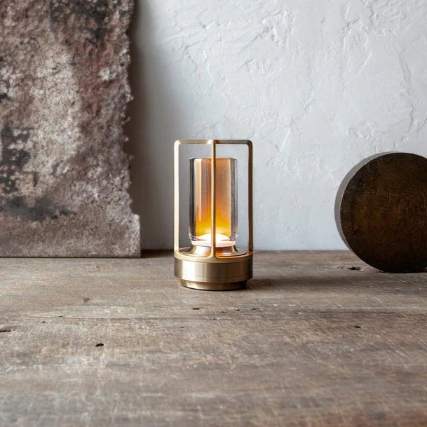 Qandlelight - Lampe de table sans fil rechargeable et tactile