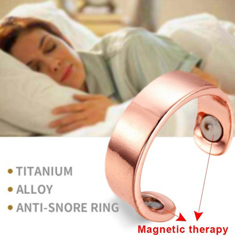 SnoreGuard - Bague magnétique pour le confort du sommeil