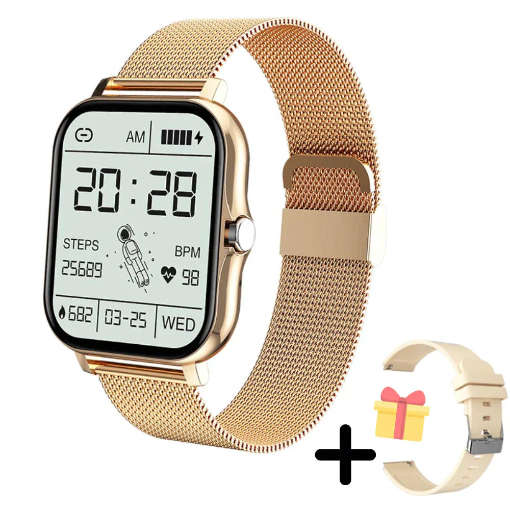 HealthWatch - Smartwatch Santé Luxe Multifonctionnelle
